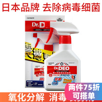 Japan Express Meteor Auto Interior Sanitizing Deodorant Mold for Smell Spray Vehicles Clear New Doses of Doctor Deodorant Disinfectant