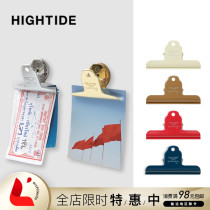 Japan HIGHTIDE PENCO color metal clip Retro American file bill storage and finishing clip