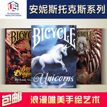 bicycle cycling poker cards imported illustration anime collection ANNE STOKES