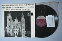Mozart Requiem Beecham Beecham Mozart Requem Black Gel LP