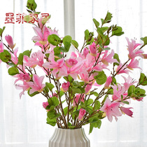 Murphy creative fake flower Bauhinia simulation flower single living room table decorations floral ornaments vase flower arrangement