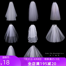 Korean short lace double wavy edge simple travel photography net red photo cover veil soft yarn styling hair comb