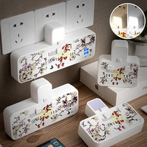 Home and Fuexpensive Multifunction Wireless Outlet Expansion Converter University Dormitory Home Computer Special Platoon Plugboard