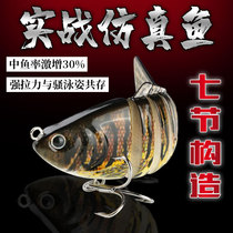 Multi-severed fish Luya bait submerged bait sea fishing freshwater squid bass black fish Mandarin fish fish bait Luya fake bait
