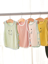 Baby Pipa Clothes Baby Small Vest Cotton Mesh Thin Kids Pipa Suit Hollow Breathable Breathable Pajamas Cool