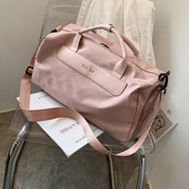 2022 new large capacity travel bag female short light dry and wet separation yoga sports fitness bag handbag male