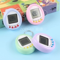 Black and white electronic pet machineMacaron video game machinePets nostalgia decoration toy hanging childrens gift