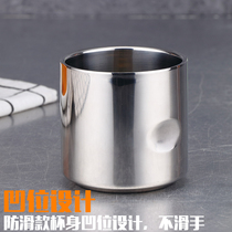 304 stainless steel cup double insulation mouth cup water Cup home mouthwash Cup office coffee cup