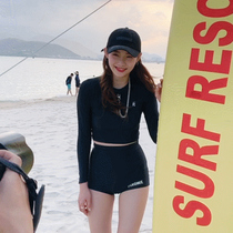 B Y S N SPLIT SWIMSUIT WOMAN SENSANCE FEMALE FAN STUDENT CONSERVATIVE SOUTH KOREA INSC SLIM COVER SPA SWIMSUIT 15