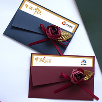 Teachers Day Dry Flower greeting cards in autumn greeting cards customized thanks to employees for birthday cards Business invitation letter of invitation upscale
