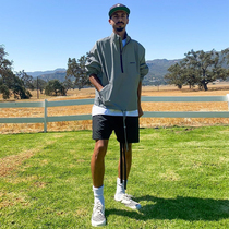 fg essentials fog fear of god double line laser colorful reflective nylon assault jacket jacket