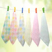 Handkerchief Hanging water absorbent towel simple towel facial towel handkerchief towel children gauze baby mouth