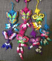 Du Bao making national embroidery butterfly sachet car ornaments bag pendant wholesale