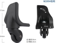 Adapted Crown Pull Rod Case Suitcase Suitcase Suitcases Suitcases Universal Wheels Wheel Handle Foot Brace