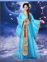  Hot sale ancient costume clothing New seven fairies Tang costume Han Costume fairy costume performance costume Guzheng performance