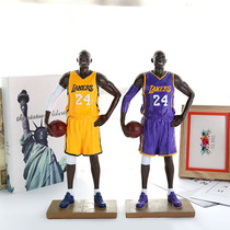 Daily necessities Stationery Home furnishings Crafts NBA Lakers star 24 piggy bank resin Kobe student gifts