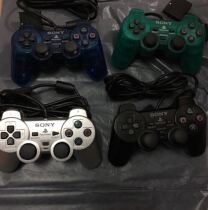 Spring Festival delivery Special original ps2 wired vibration handle used 8 new four-color optional