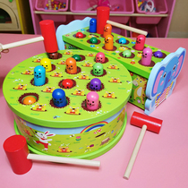 Woody 10 holes to hit the ground rat toy infant child puzzle force 0-1-2-3-one-year-and-half-boy girl baby girl