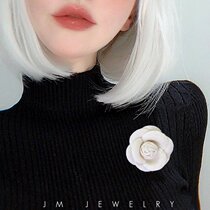 Korean small fragrance high-end luxury bra needle butterfly tissue cloth white chest suit fashion pin temperament female