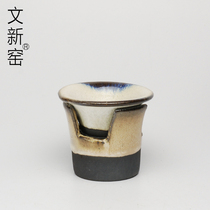Wenxin Kiln Tea Ware Purple Sand filter Coarse pottery Tea set Gongfu Tea set accessories Tea filter Puer tea set