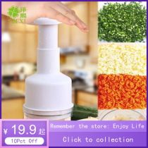 Pressing Onion Garlic Vegetable Chopper Peeler Dicer Garlic Cutting