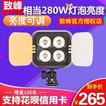 Zhifeng ZF-3000 white camera LED photography light fill light light outside shooting news head light portrait adjustable brightness