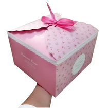 (single pat not to ship) square delicately upscale gift box birthday gift box package (single pat not shipped)