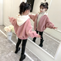 Korean girl coat foreign style autumn winter clothes 2021 New Korean version of cotton coat coat clothes thickened girl cotton padded jacket tide