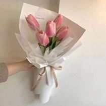 Mothers Day Fresh dry bouquet National Express Tongcheng rare tulip Jinan Qingdao Tianjin Taiyuan Shenyang birthday