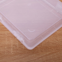 D782 transparent PP empty box plastic parts box toy products packaging and finishing plastic box tool storage box