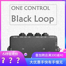 One Control Black Loop Two fully thru stompbox line selectors