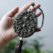 Jiulong Tuzhu (63 4G) Golden Sinan Gloomy Wood car hanging pendant fruit fragrance car interior accessories