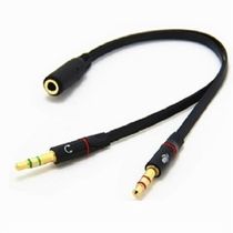 Mobile phone microphone headphones convert computer headset 3 5 two-in-one splitter audio adapter line