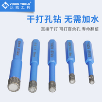 Wooneng diamond tile opening drill dry multi-functional ceramic marble glass bathroom drilling tool