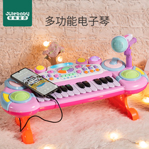 Childrens electronic violin toy beginners with microphone baby small piano singing can play 1-2-year-old 3 girl music