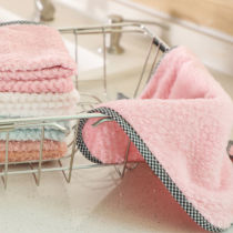 Dishwashing cloth cloth household cleaning kitchen supplies towels water absorption lazy people no hair no oil