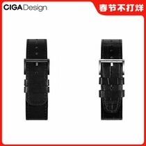 CIGA Design Xijia hollow mechanical watch original leather strap 22mm leisure belt