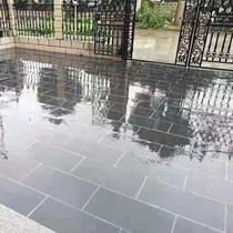 Natural blue stone plate cultural fossil antique blue brick courtyard villa garden non-slip floor tile sidewalk square blue stone plate