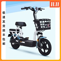 Emma electric car small tank new national standard car lead-acid battery adult walking men and women commuter electric bicycle