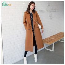 2018 tweed coat пальто женские winter coat