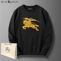 Zhuvan battle horse among young mens jersey mens round collar big code 2021 new autumn and winter fashion trendy pure cotton blouses