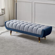 Light and luxurious bed tail stool Nordic-like inter-board sofa long stool cloak room stool living-room for shoe-changing stool bedroom minimalist bed couch