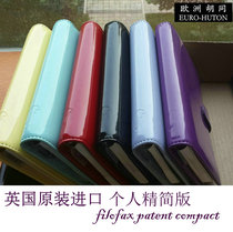 Special Clear Filofax Patent Compact Business Account 6 Hole Notes Diary Note Book