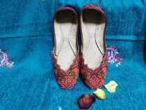 Pakistan Casual Colorful Embroidered Lady Shoes for womens shoes