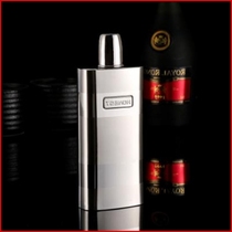 12 Direct Manufacturer Wine Pot Ounces Outdoor Wine Pot Creative Carry-on Mirror 304 Gift Metal Stainless Steel