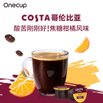 COSTA X Onecup Columbia single-product capsule coffee American 10-pack 100g