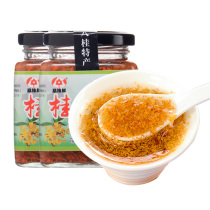 Guilin Special Products Sweet Sweet Osmanthus fragrans 206g pure sweet osmanthus sauce honey stuffed pulp household jam osmanthus honey sauce