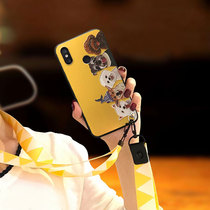 Xiaomi 11 Xiaomi 10 mobile phone case 10pro cartoon 9 personality cc9 Net red 8se lanyard mix3 soft shell 2s Tide brand Black Shark 2 anti-fall Red Rice k30 protective cover