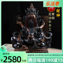 Buddhas edge sinks Nepalese dense Buddhist statues at the mercy of bronze antique 7-inch five lines of fortune and fortune The Buddha statue of Buddha statue of Buddha statue of Buddha statue