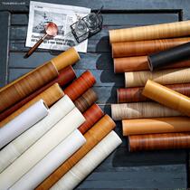 Thickened door sticker whole piece of furniture wood grain refurbished self-adhesive door sticker wardrobe cabinet old door creative bag door sticker